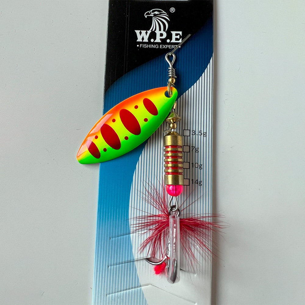 Multi-Coloured Fishing Spinner